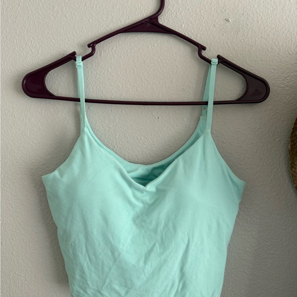 Lululemon Athletica Light Green Tank Top